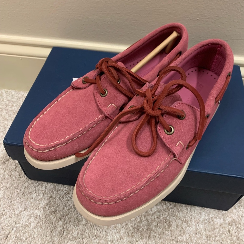 Sebago Suede Portland Boat Shoes